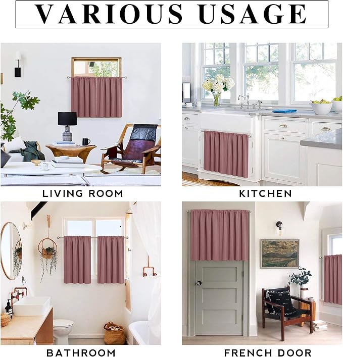RYB HOME Large Blackout Curtains - Image 8