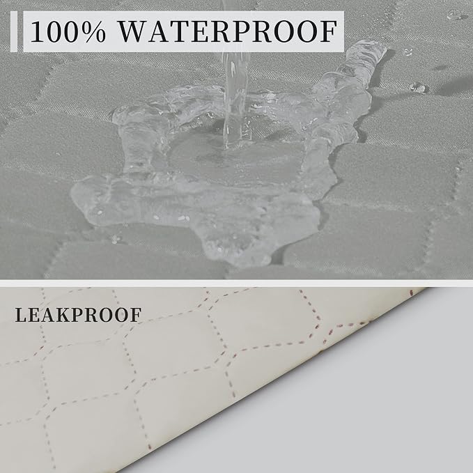 ISSUNTEX Double Protection 100% Waterproof Loveseat Sofa Covers - Image 3