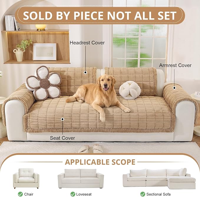OstepDecor Washable Couch Cover - Image 4