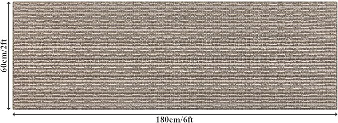 SHACOS Non Slip Kitchen Runner Rug 2x6 Ft, Rubber Backed Washable Runner Rug - Image 2