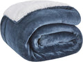 Bedsure GentleSoft Sherpa Fleece Throw Blanket by BEDSURE