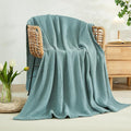 EMME Cotton Blanket Twin XL for Bed Soft Muslin Blankets 66"x90" Lightweight by EMME