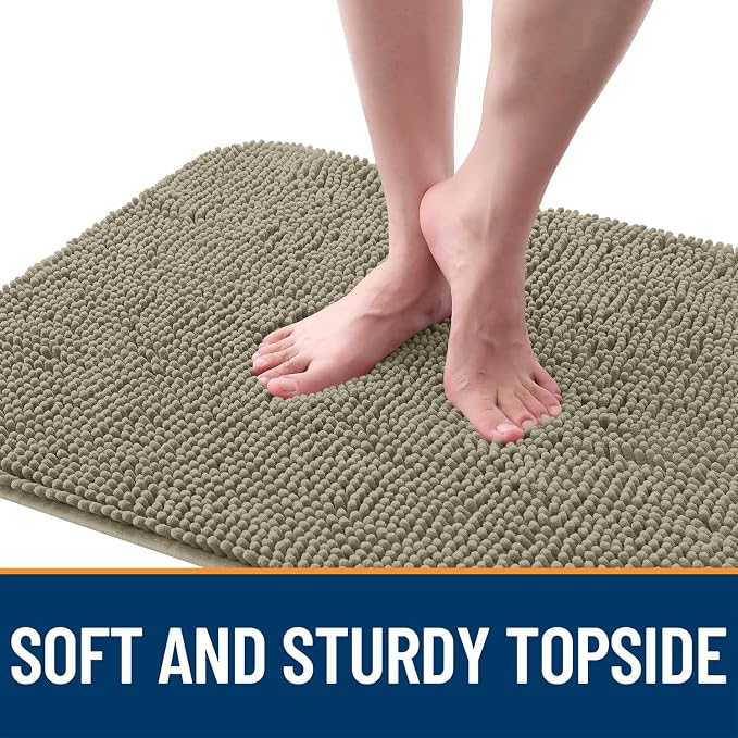 OLANLY Dog Door Mat for Muddy Paws 54x32, Absorbs Moisture and Dirt, Absorbent - Image 4