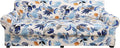 hyha Couch Cover, Floral Pattern, 4 Pieces, Sofa Slipcovers, by hyha