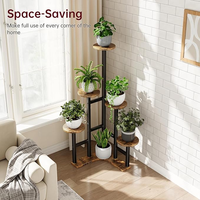 Yzosvki Corner Plant Stand Indoor - Image 6