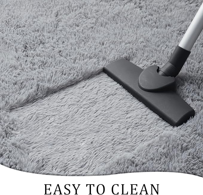 Chicrug Soft Area Rugs for Bedroom Living Room Plush Fluffy Rug 2x4 Feet - Image 5