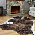 Easycozy Faux Cowhide Large Cow Print Rug by HomeWesternDecoration