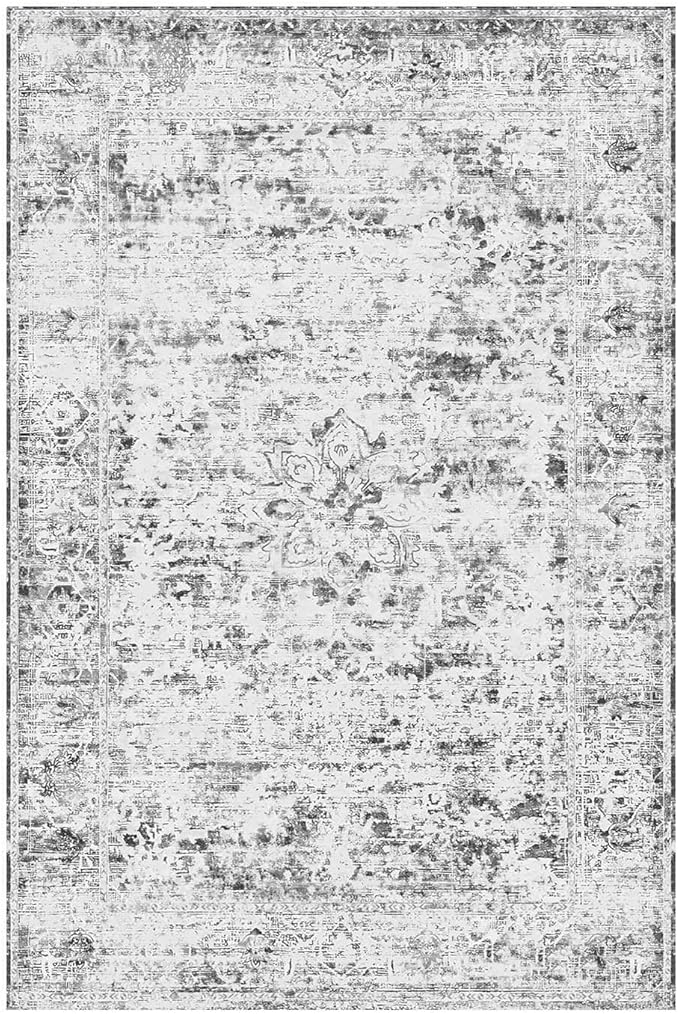4x6 Area Rugs for Living Room, Small Washable Non Slip Entry Rugs, Vintage Boho - Image 5