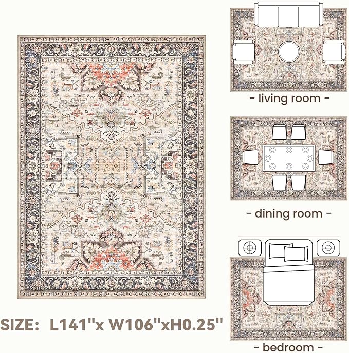 9x12 Area Rugs for Living Room - Image 8