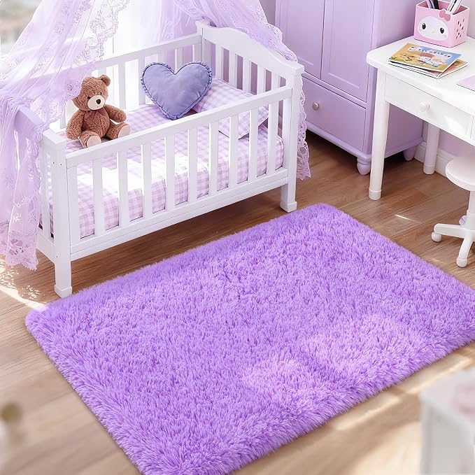 Merelax Soft Modern Indoor Shaggy Area Rug - Image 2