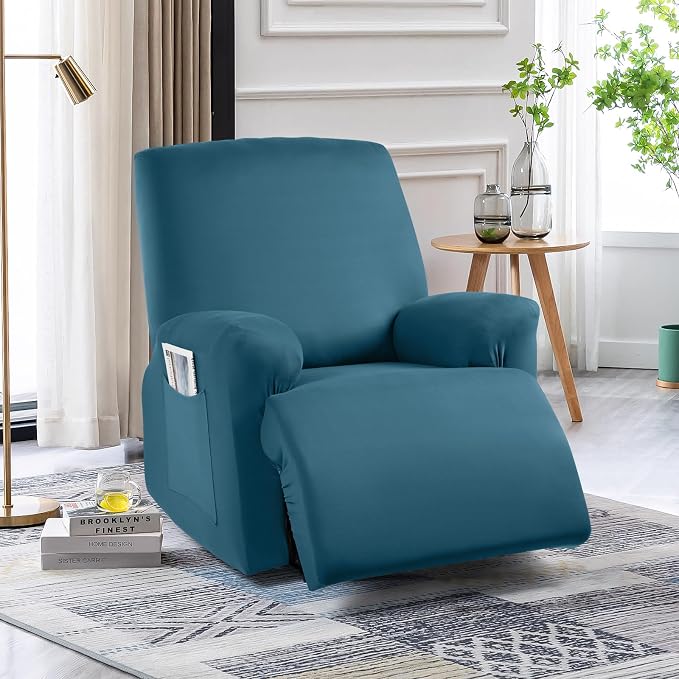 TAOCOCO Stretch Recliner Chair Covers 3-Pieces Recliner Seat Covers - Image 8