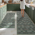 Kitchen Rugs Sets of 2-Non Slip Kitchen Mats by BSICPRO
