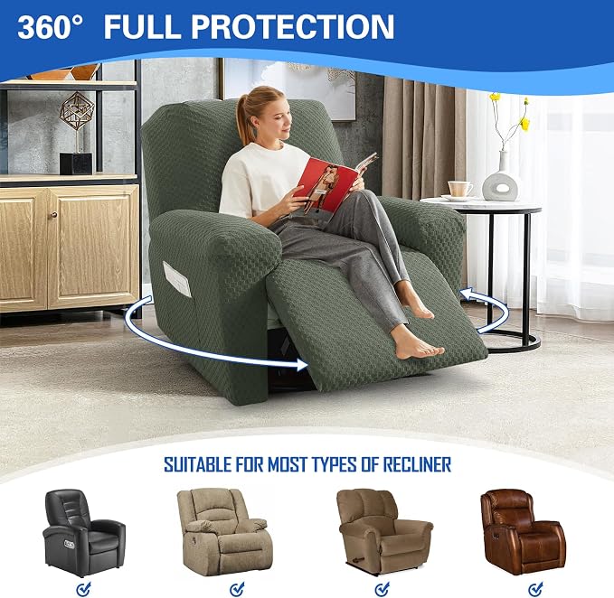 MAXIJIN Recliner Cover Slipcovers - Image 2