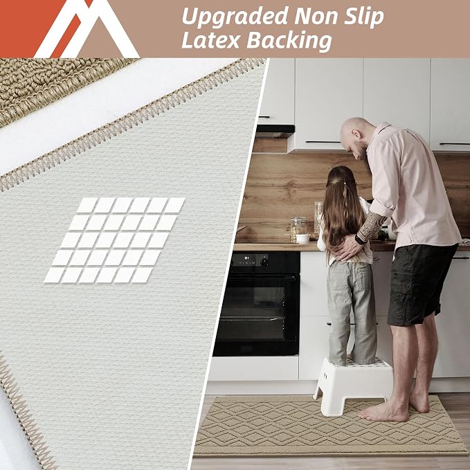 COSY HOMEER-Kitchen-Rugs-and-Mats 20"x30" Non Slip Kitchen Mats - Image 4
