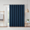 Eclipse Darrell Thermaweave Blackout Grommet Extra Wide 84" x 100" Sliding by EclipseCurtains