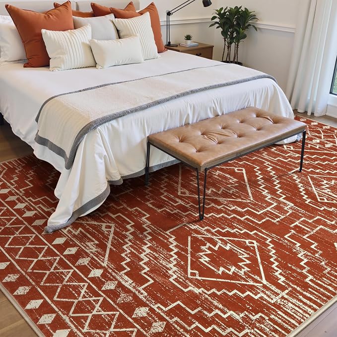 Wonnitar Moroccan 8x10 Area Rugs - Image 5