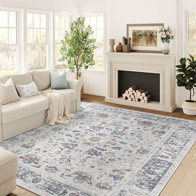jinchan Area Rug 8x10 Living Room Rug by JINCHAN
