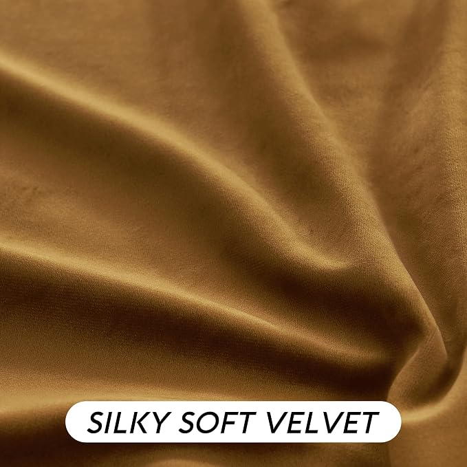 RYB HOME Velvet Blackout Curtains - Image 5