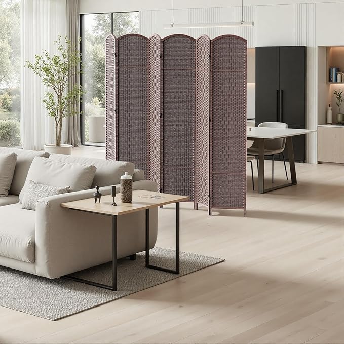 HALLYBEE Room Divider for Space Separation, Room Dividers and Folding Privacy - Image 2