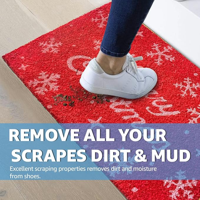 LuxUrux Premium Christmas Door Mat Outdoor - Image 5
