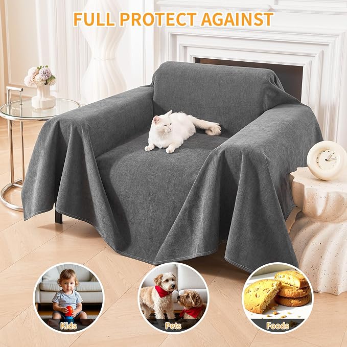 Deep Dream Cat-Scratch Resistant Armchair Couch Cover, Waterproof Sofa Cover - Image 5