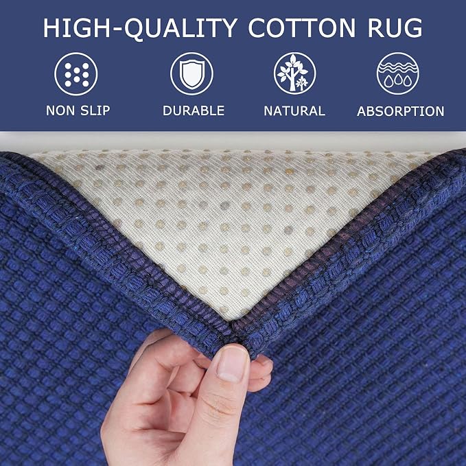 KOZYFLY Runners for Hallways 2.6x10 ft Washable Kitchen Runner Non Slip Rubber - Image 6
