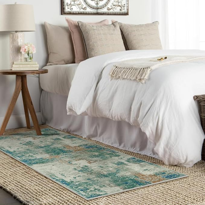 Lahome Modern Abstract Runner Rug - Image 2