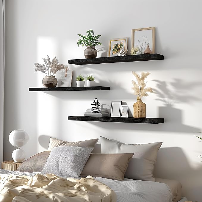 PHPH 36 Inch Wood Floating Shelves - Image 4