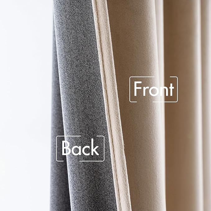 MIULEE Velvet Curtains 96 inches 2 Panels - Image 6
