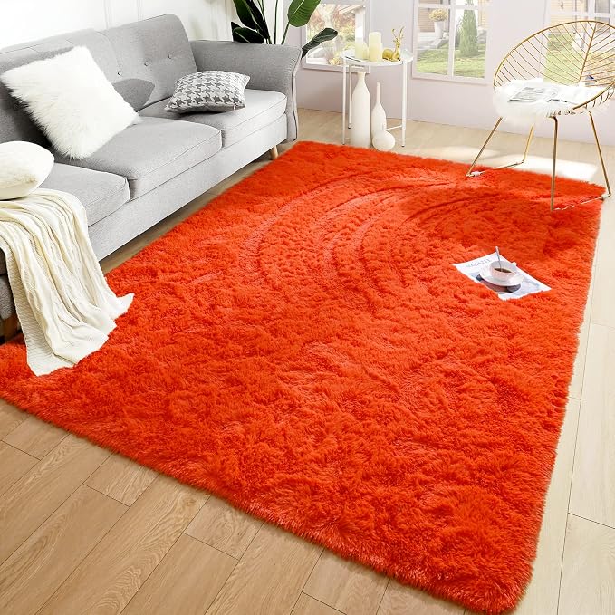 Merelax Soft Modern Indoor Shaggy Area Rug - Image 7
