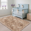 Fluffy Rug Shaggy Area Rug, Mottling Beige 4x6 Area Rugs by Yongyangjuxi