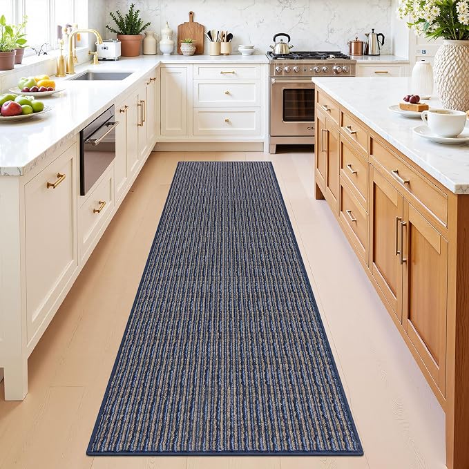 SHACOS Non Slip Kitchen Runner Rug 2x6 Ft, Rubber Backed Washable Runner Rug by SHACOS