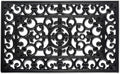 DII Rubber Doormats Collection All Weather, Wrought Iron by DII