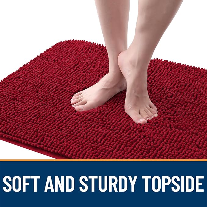 OLANLY Dog Door Mat for Muddy Paws 59x24, Absorbs Moisture and Dirt, Absorbent - Image 4