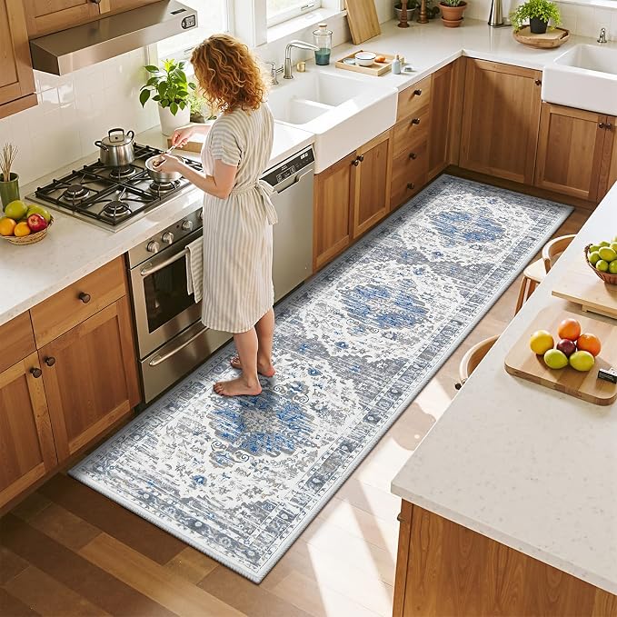 Ileading Washable Hallway Runner Rugs, 2x8 Non Slip Runners Area Rug - Image 4