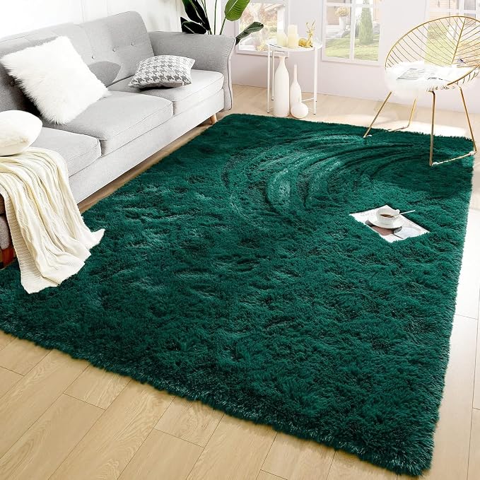 Merelax Soft Modern Indoor Shaggy Area Rug - Image 6
