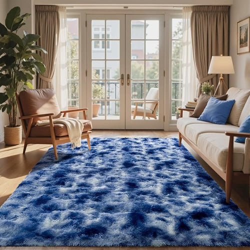 10x14 Ft Extra Large Shag Rugs for Living Room, Ultra Soft Fluffy Furry Area by Cuzwlovita
