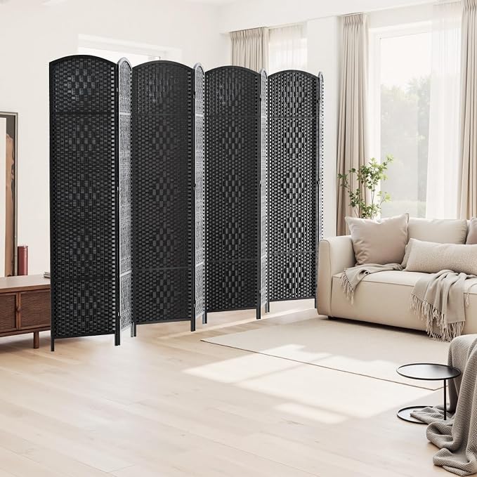 HALLYBEE Room Divider for Space Separation, Room Dividers and Folding Privacy - Image 2
