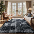4x6 Ft Shag Rugs for Bedroom Living Room, Tie-Dyed Ultra Soft Fluffy Furry Area by Cuzwlovita
