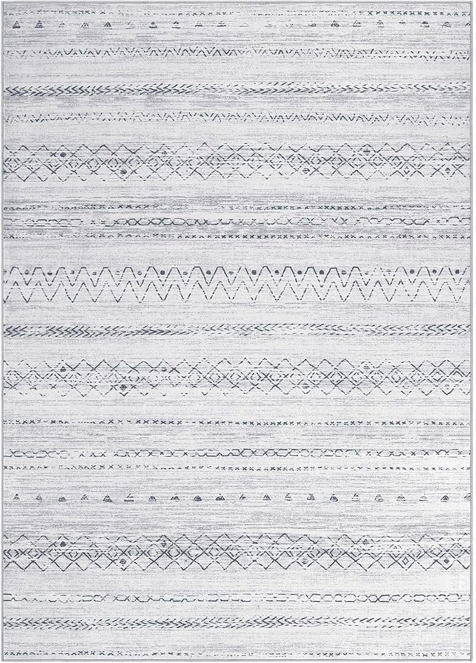 cotiled 9x12 Area Rug Living Room: Washable Boho Rugs - Image 9