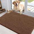 OLANLY Dog Door Mat for Muddy Paws 36x24, Ultra Absorbent Chenille Mud Doormat by OLANLY