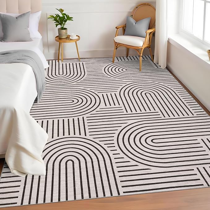 ROYHOME Washable Rug 5x7 Area Rugs - Image 2