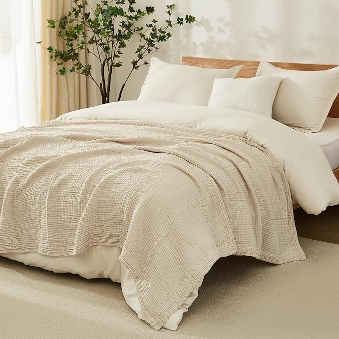 EMME Cotton Muslin Blanket Twin XL - Image 5