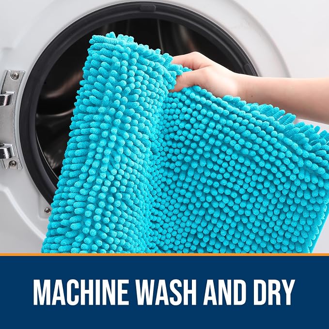 OLANLY Dog Door Mat for Muddy Paws 45x27, Absorbs Moisture and Dirt, Absorbent - Image 5