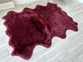 Free Shape Luxury Soft Fluffy Shag Area Rug Octo 8 Pelts 6'x8', 180x240 cm by LAMBZYRUGS