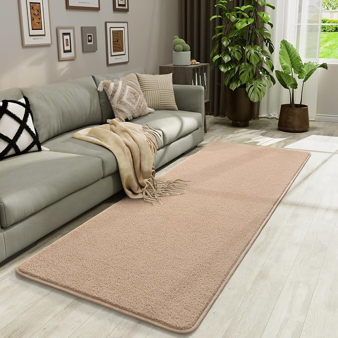 Soft Runner Rugs for Bedroom 2x6, Non Slip Runners for Hallway Kitchen Laundry - Image 6