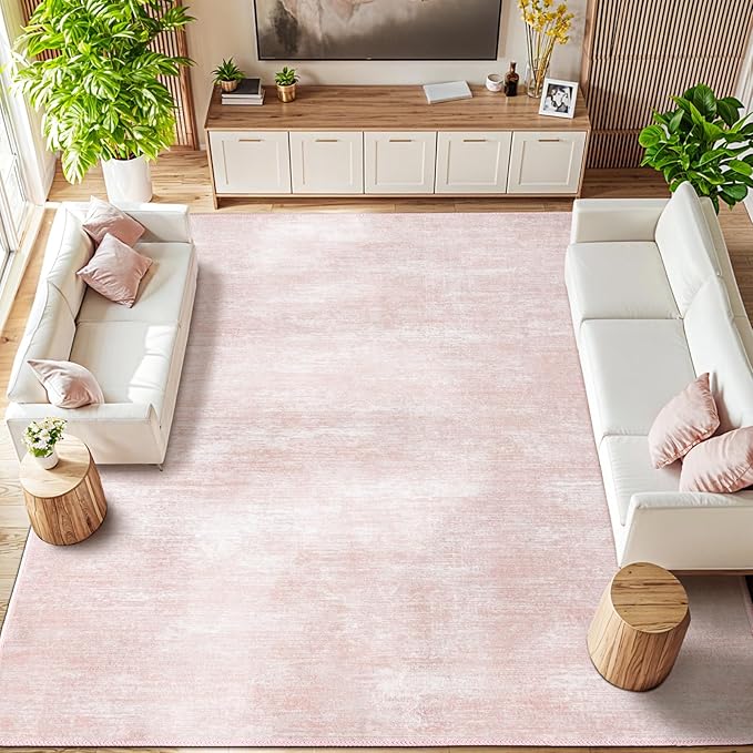 LIANLAM Washable Rug 10x12 Area Rugs by LIANLAM