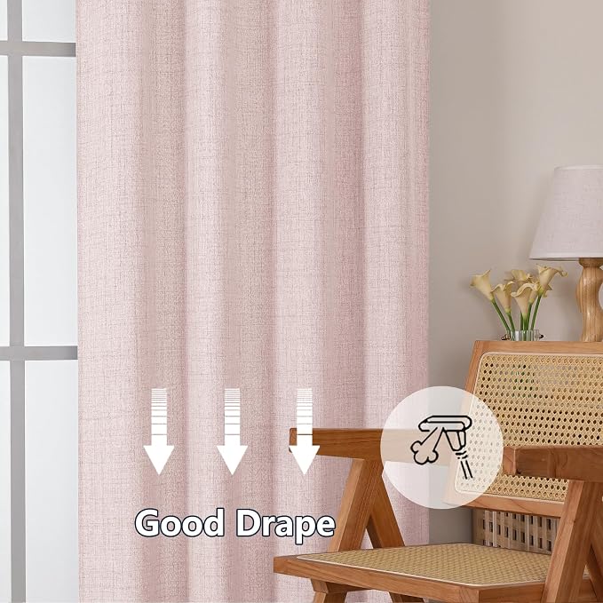 Chyhomenyc Blush Pink Valance for Windows - Image 8