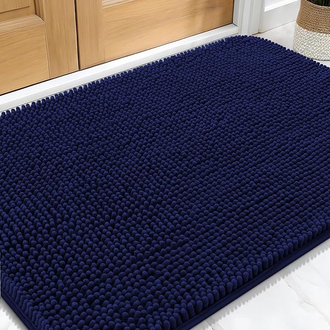 OLANLY Dog Door Mat for Muddy Paws 34x21, Absorbs Moisture and Dirt, Absorbent by OLANLY