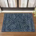 Wonnitar Moroccan Bathroom Rug, Washable 2x3 Small Bath Mat, Boho Tribal Soft by Wonnitar